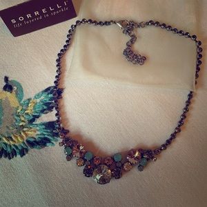 Sorrelli multi gem statement necklace
